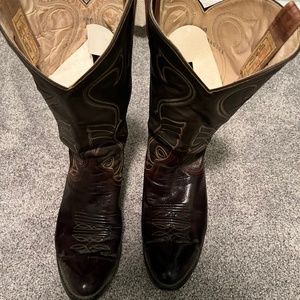 Larry Mahan Mens boots sz 10